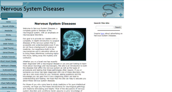 Desktop Screenshot of nervous-system-diseases.com