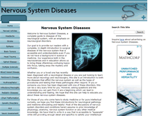 Tablet Screenshot of nervous-system-diseases.com